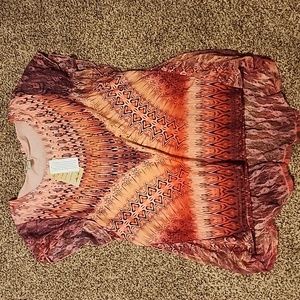 Energe size small laci in arms and lower back . Very pretty in person